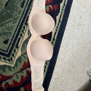 Wacol beige strapless bra size 34DD